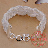 925 Silver Chain Bracelet Women