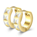 Men's Punk Stainless Steel Small Hoop Earrings