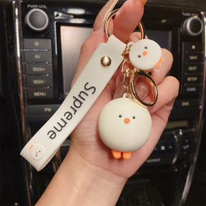 Anime Chick Charm Keychain for Car, Bag, Women, Men