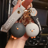 Anime Chick Charm Keychain for Car, Bag, Women, Men