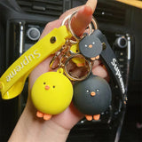 Anime Chick Charm Keychain for Car, Bag, Women, Men
