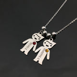 Crystal Choker Necklace for Mom & Kids Drop YP8683