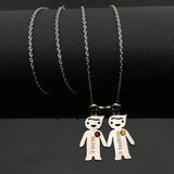 Crystal Choker Necklace for Mom & Kids Drop YP8683