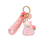 Silicone Kitten Doll Key Chain Pendant Backpack Pendant