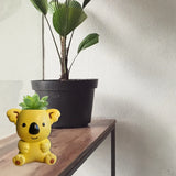 Koala Flowerpot UV Epoxy Mold Succulents Vase Plant Pot DIY Crafts