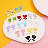 Tulip Flower Pendant for DIY Jewelry Making