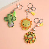 Lion Keychain Leather Tassel Metal Crystal Key Chain Charm Bag Auto Pendant