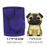 Pug Dog Epoxy Resin Mold for DIY Crafts
