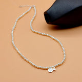 Freshwater Pearl Whale Necklace 925 Sterling Silver Pendant Girls Jewelry