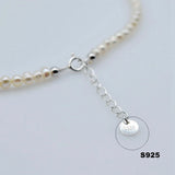 Freshwater Pearl Whale Necklace 925 Sterling Silver Pendant Girls Jewelry