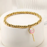 Lollipop Bracelet for Women with Freshwater Pearls
