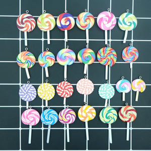 Lollipop Charms Pendants for Jewelry Making