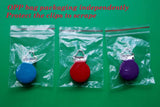 Fabric Decor Pacifier Clips, 22pcs Mix 11 Colors