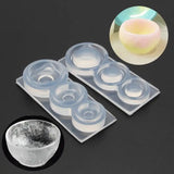 Mini Bowl Silicone Resin Molds Earrings Pendant Necklace Jewelry Mold Tools