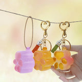 Cat Claw Star Flower Keychain Silicone Mold DIY Gift