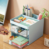 Mini Drawer Storage Box with Bunny Handle Solid Small Item Case