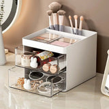 Mini Drawer Storage Box with Bunny Handle Solid Small Item Case