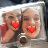 Mini Photo Album Keychain, Memory Gift