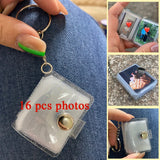 Mini Photo Album Keychain, Memory Gift