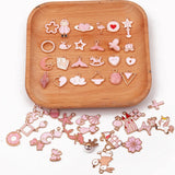 Enamel Unicorn Animal Tree Charms Pendants DIY Jewelry Making