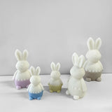 3D Bunny Silicone Mold for Candle Making and DIY Soap