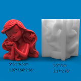 Ocean Girl Silicone Mold for Candle Making and Soap DIY
