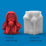 Ocean Girl Silicone Mold for Candle Making and Soap DIY