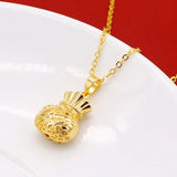 Money Bag Pendant Necklace For Women Banquet Wedding Necklace