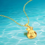 Money Bag Pendant Necklace For Women Banquet Wedding Necklace