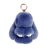 Rabbit Fur Pom Pom Bunny Key Chain Women Rabbits Keychain On Bag Car Trinket