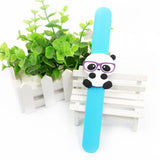 Panda Style Slap Snap Bracelet Kids Party Favor Girl Boys Wristband