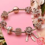 S925 Silver Pacifier Dangle Charm for Bracelet