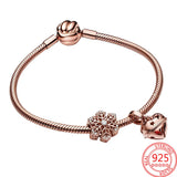 S925 Silver Pacifier Dangle Charm for Bracelet