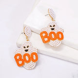 Personality Halloween Ghost Earrings for Women