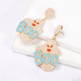 Personality Halloween Ghost Earrings for Women