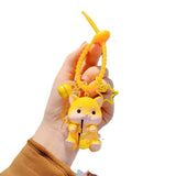 Pig Milk Tea Cup Key Chain for Women