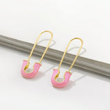 Zircon Heart Huggie Earrings Set for Women