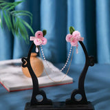 Pink Hairpin Hanfu Hair Accessories for Girls Children Barrette