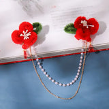 Pink Hairpin Hanfu Hair Accessories for Girls Children Barrette