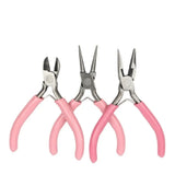 Pink Jewelry Pliers Tools Kit for Jewelry Making DIY