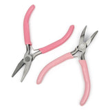 Pink Jewelry Pliers Tools Kit for Jewelry Making DIY