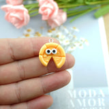 Pizza Donuts Charms for Jewelry Making DIY Earring Bracelet Pendant Accessories