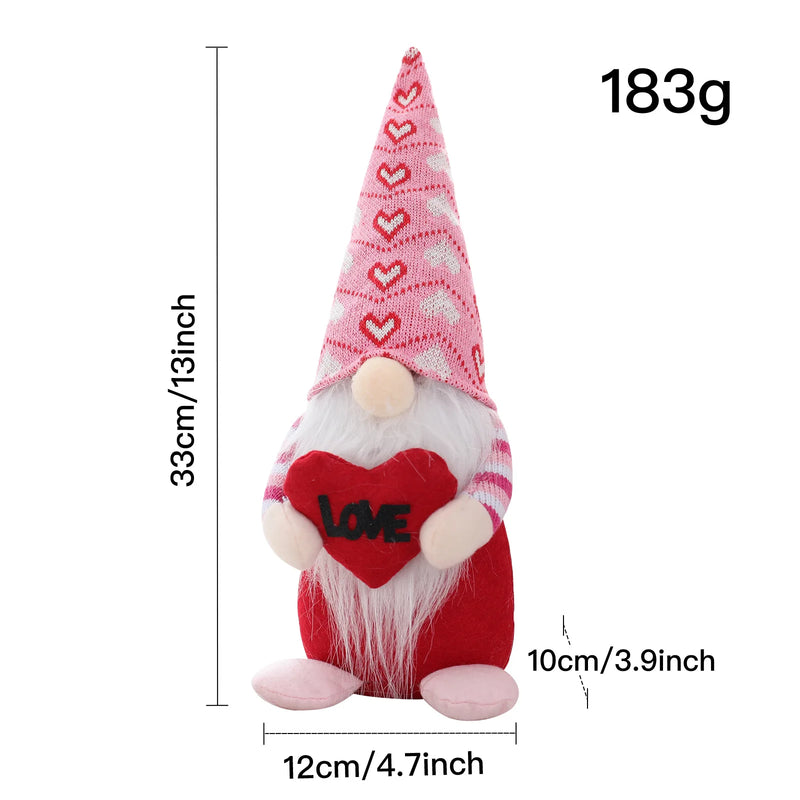 Faceless Gnome Plush Doll Ornament for Home Decor
