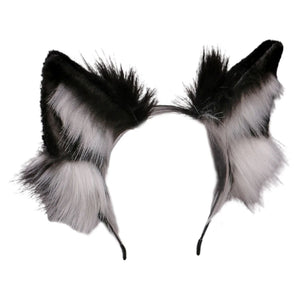 Plush Cat Ears Headband Cosplay Wolf Animal Headwear