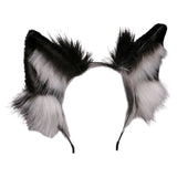 Plush Cat Ears Headband Cosplay Wolf Animal Headwear