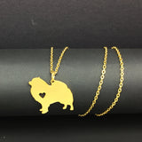 Pomeranian Name Pendant Necklace - YP7569