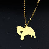 Pomeranian Name Pendant Necklace - YP7569