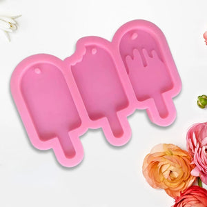 Popsicle Key Chain Resin Mold for Jewelry Necklace Earrings