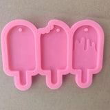 Popsicle Key Chain Resin Mold for Jewelry Necklace Earrings