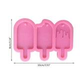 Popsicle Key Chain Resin Mold for Jewelry Necklace Earrings